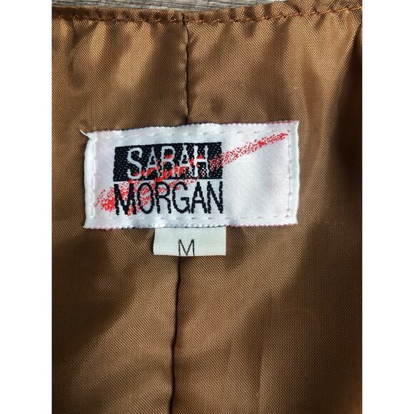 Vintage 70s Vibe Sarah Morgan Suede Fringe Vest Size Medium - Picture 2 of 9